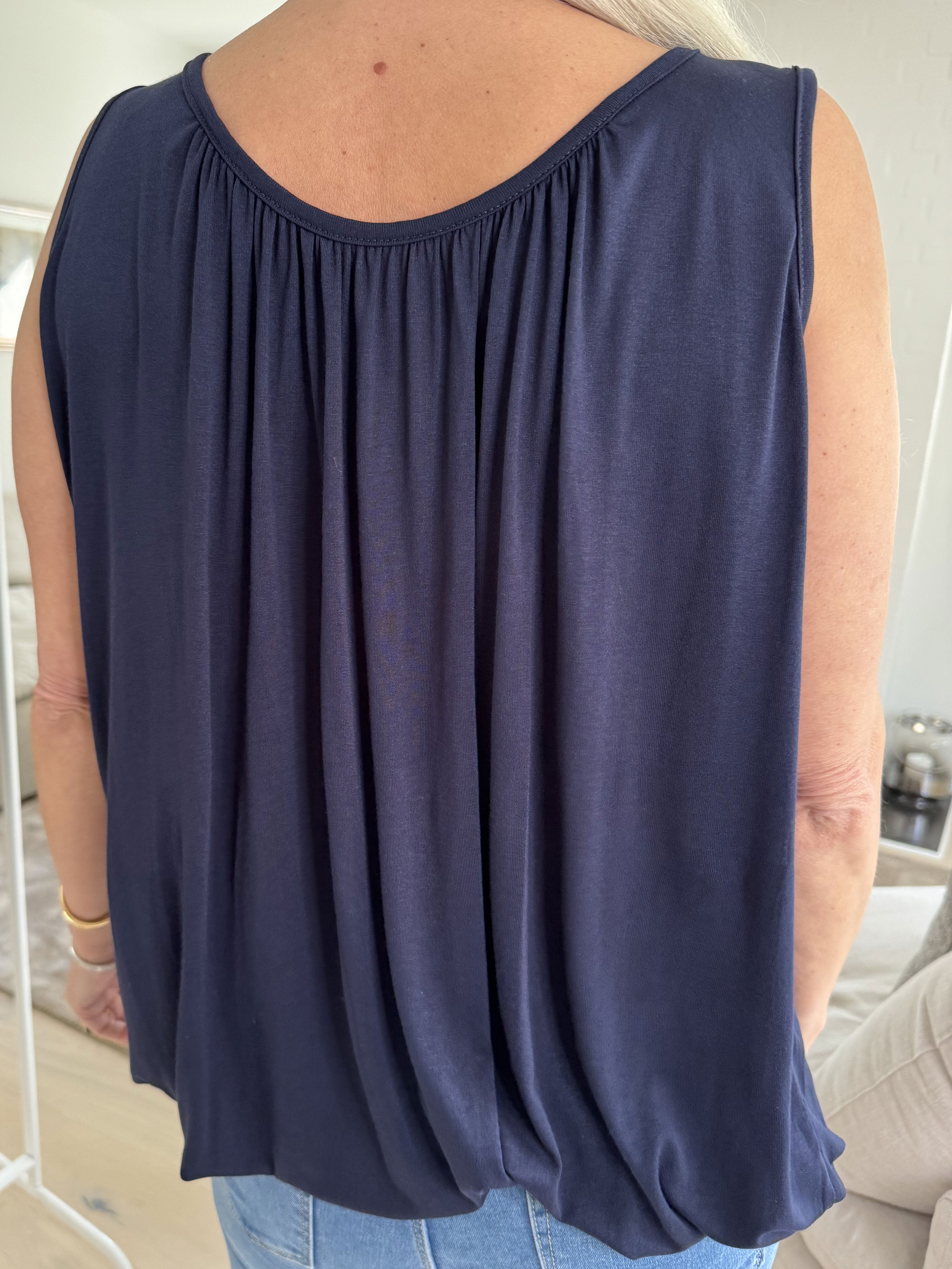 Miracle top - Basis top med elastik forneden (bestseller)